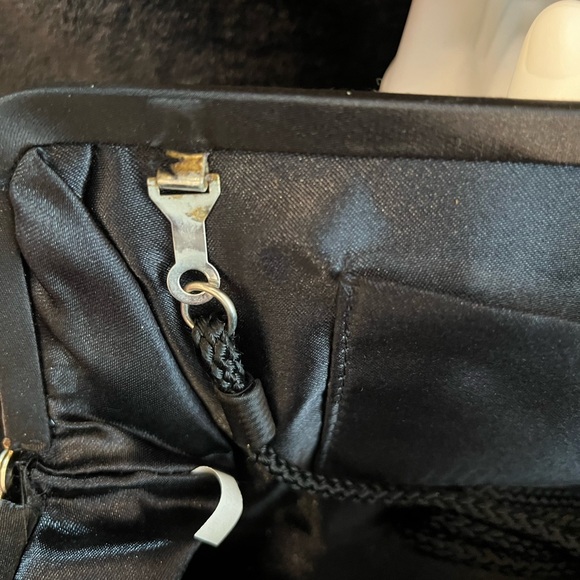 Vintage velvet clutch - Picture 3 of 4